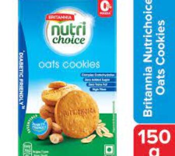 BRITANNIA NUTRI CHOICE OATS COOKIES 150 g