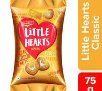 Britannia Little Hearts Biscuits 75 g