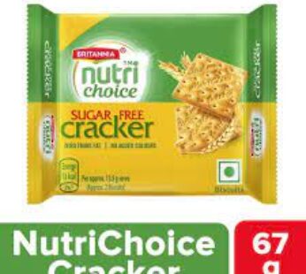 Britannia Nutri Choice Sugar Free Cracker 67 g-10.0