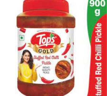Tops Stuffed Red Chilli Pickle 950 g