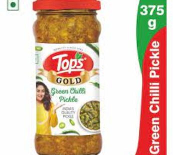 Tops Gneen Chilli Pickle 375 g