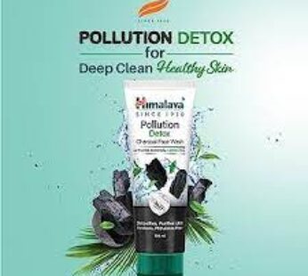 HIMALAYA POLLUTION DETOX CHARCOAL FACE WASH 50 ml