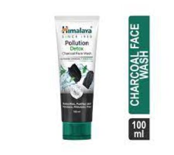 HIMALAYA POLLUTION DETOX CHARCOAL FACE WASH 100 ml