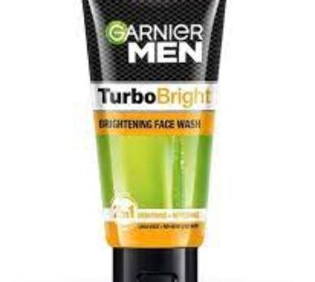 Garnier Turbo Brigth Brithtening Men Facewash 2in1 50 g