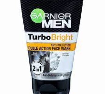 Garnier Turbo Brigth Brithtening Men Facewash 2in1 100 g