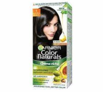 Garnier Natural Black Hair Colour Shade No 1 35 ml + 30 g
