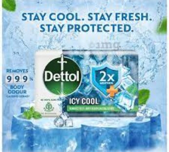 DETTOL ICY COOL SOAP 3U* 150 g