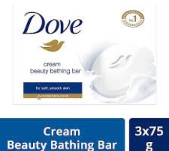 Dove Cream Beauty Bathing Bar 3U* 75 g