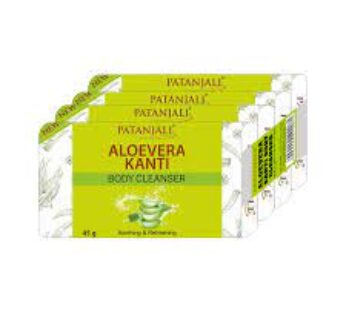 Patanjali Aloevera Kanti Soap 4U*45 g