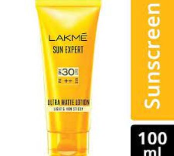 LAKME SUN EXPERT SPF 30++ LOTION 100 ML