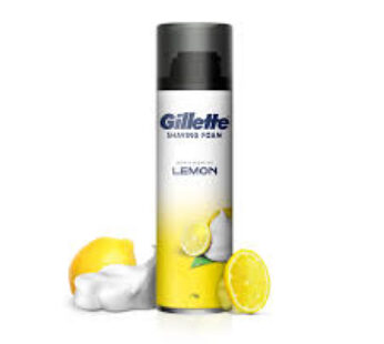 Gillette Lemon Lime Shaving Foam 196 g