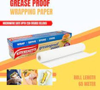 KITCHENETTE GREASEPROOF PAPER 65 MTR.