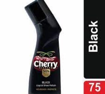 Cherry Black Liquid Shoe Polish 75 ml