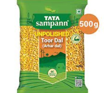 Tata Sampann Unpolished Toor Dal (Arhar Dal), 500g