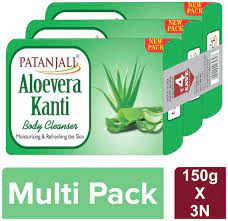 Patanjali Aloevra Kanti Soap 150 g 3U