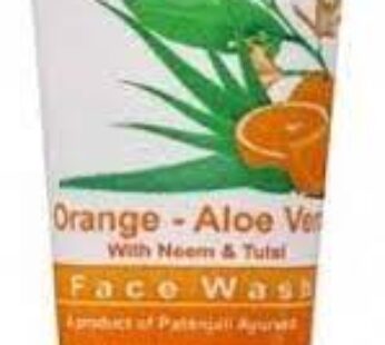Pataanjali OrangeAloevera Facewash 60 g