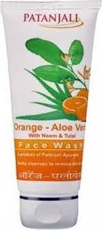Pataanjali OrangeAloevera Facewash 60 g