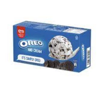 Kwality Walls Oreo And Cream Brick Cream 380g/700ml TUB