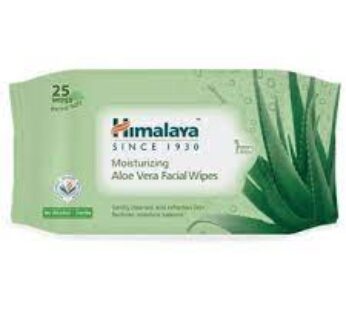 Himalaya Moisturizing Aloe Vera Facial Wipes, 10 Wipes