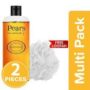 Pears Pure & Gentle Shower Gel - With Pure Glycerine, Soap Free & No Parabens, 250 ml (Free Loofah)