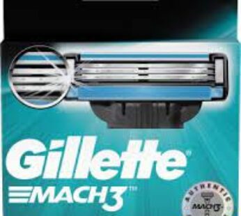 Gillette Mach 3 Razor Blades – Pack of 8 Cartridges