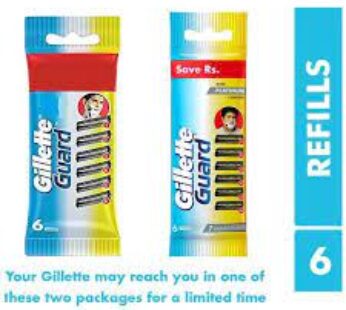 Gillette Guard – Cartridges, 7+1 pcs Pouch