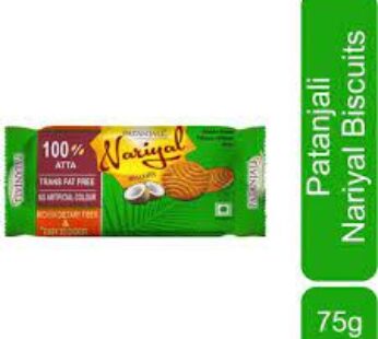 Patanjali Nariyal Biscuits, 75 g
