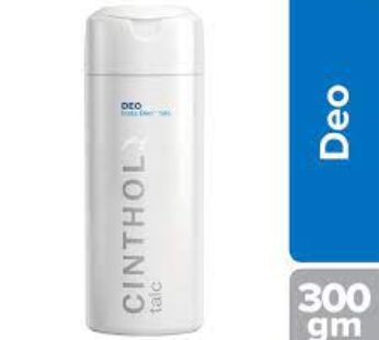 Cinthol Insta Deo Talc – Intense Fragrance, Anti – Perspirant, Smooth Skin, 300 g