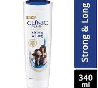 Clinic Plus Strong & Long Health Shampoo – Plus Milk Protein, 340 ml