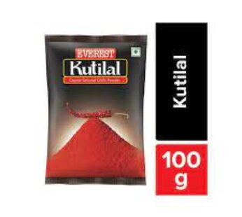Everest Powder – Kutilal Red Chilli, 100 g Pouch