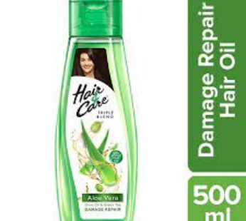 Hair & Care Damage Repair, Aloe Vera, Olive Oil & Green Tea, Classic Fragrance, 500 ml