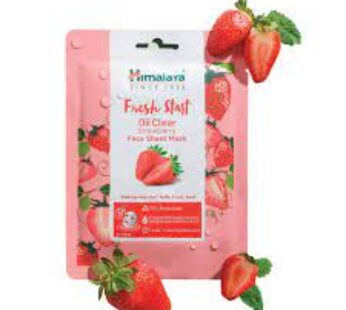 Himalaya Fresh Start Oil Clear Strawberry Face Sheet Mask 30g