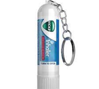 Vicks Inhaler – Provides Instant Relief From Blocked Nose, 0.5 ml Tube