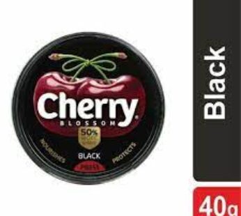 Cherry Shoe Polish Black 40G