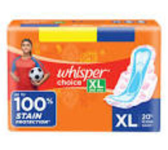 Whisper Choice Sanitary Pads XL, 36 Count