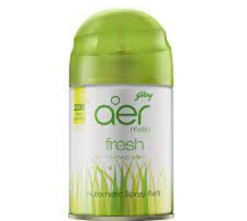 Godrej Aer Matic Refill, Automatic Room Fresheners – Fresh Lush Green, 225ml