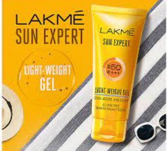 Lakme Sun Expert SPF50+++ Light Weght Gel 50g