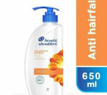 Head & shoulders Anti-Hairfall & Anti-Dandruff Shampoo 650 ml