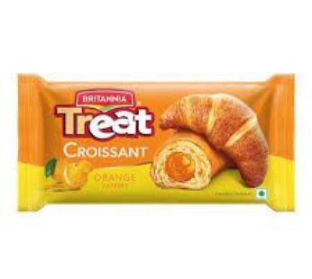 Britannia Treat Croissant Orange Jammy 45g