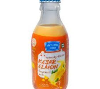 Mother Dairy Kesar Elaichi Flavoured Milk, 180 ml