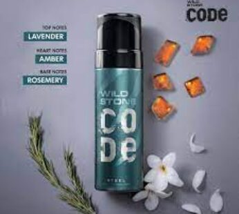 Wild Stone Code Steel Body Perfume Spray for Men 120ml