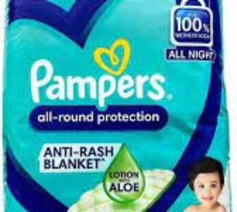 Pampers All Round Protection Anti-Rash Blanket Lotion With Aloe L, 9-14Kg 48 Pants