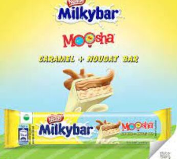 Nestle Milkybar Moosha – Caramel & Nougat Bar, 38 g