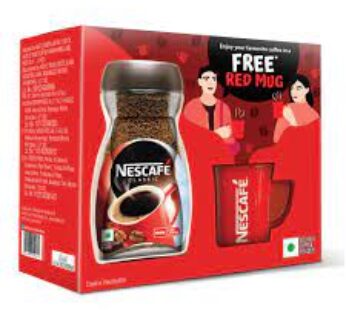 Nestle Nescafe Classic 190G + Free1 Red Mug