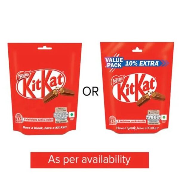 Nestle Kitkat Coated Wafer Bar - Share Bag 138.6 g