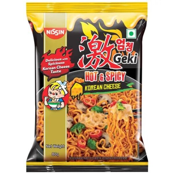 Top Ramen Geki Cheese Veg 80 g