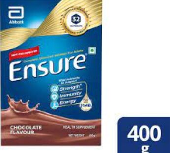 Ensure Complete Balanced Nutrition Drink For Adults, Chocolate, 400 g
