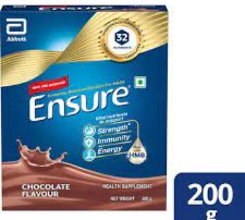 Ensure Complete Balanced Nutrition Drink For Adults, Chocolate, 200 g