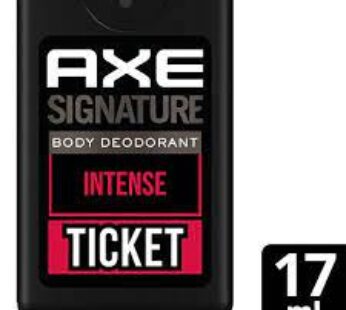 AXE Signature Ticket Body Perfume Intense 17ml
