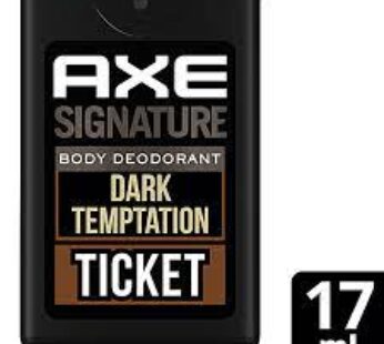 Axe Dark Temptation Pocket Body Deodorant 17Ml